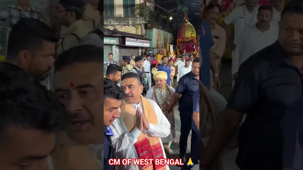 Chief Minister of West Bengal 🙏#bjp #suvenduadhikari #shorts #trending #viral #song