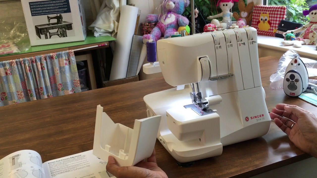 📦 Unboxing Lidl Singer S14-78 S0230  Overlocker Review October 2019 #abisden #overlocker