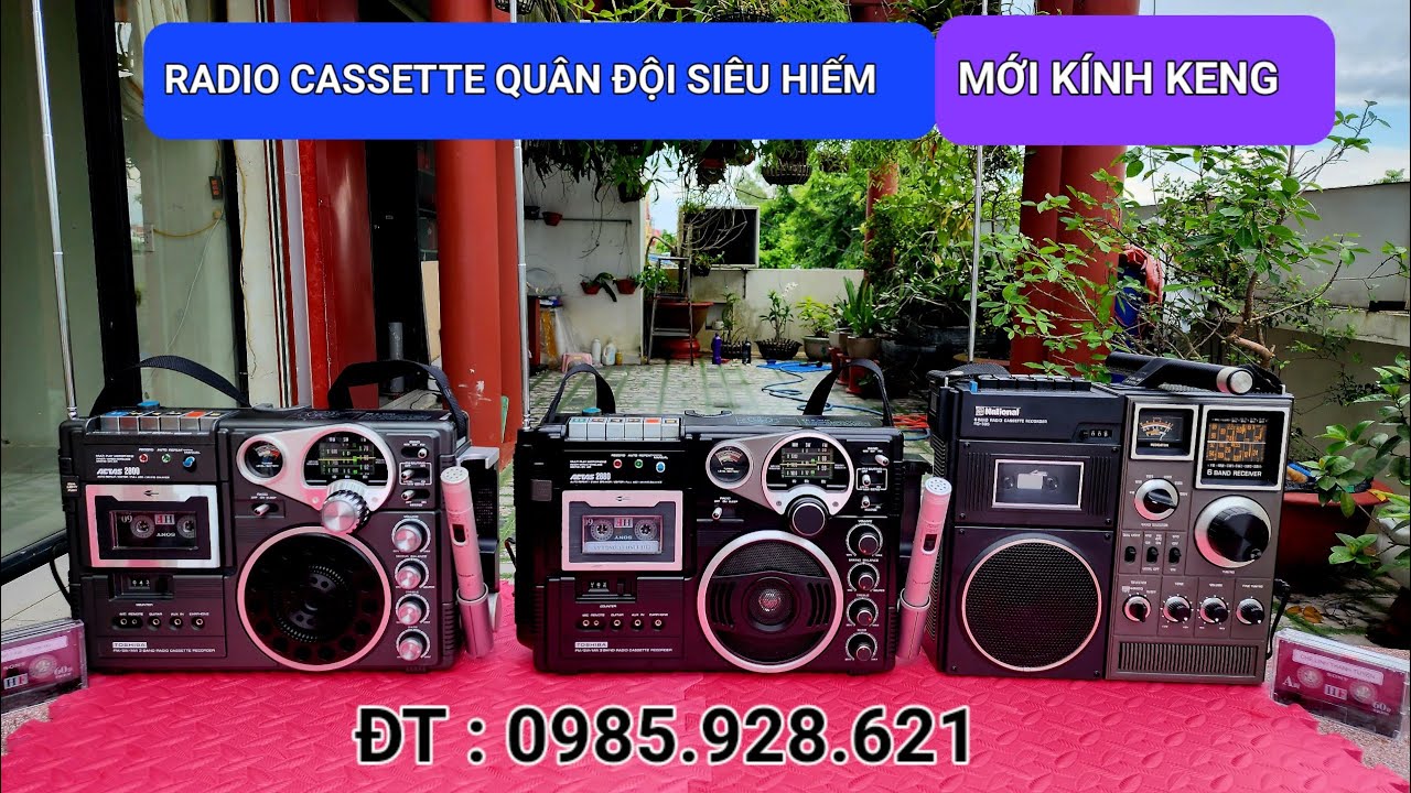 RADIO CASSETTE QUÂN ĐỘI SIÊU HIẾM
