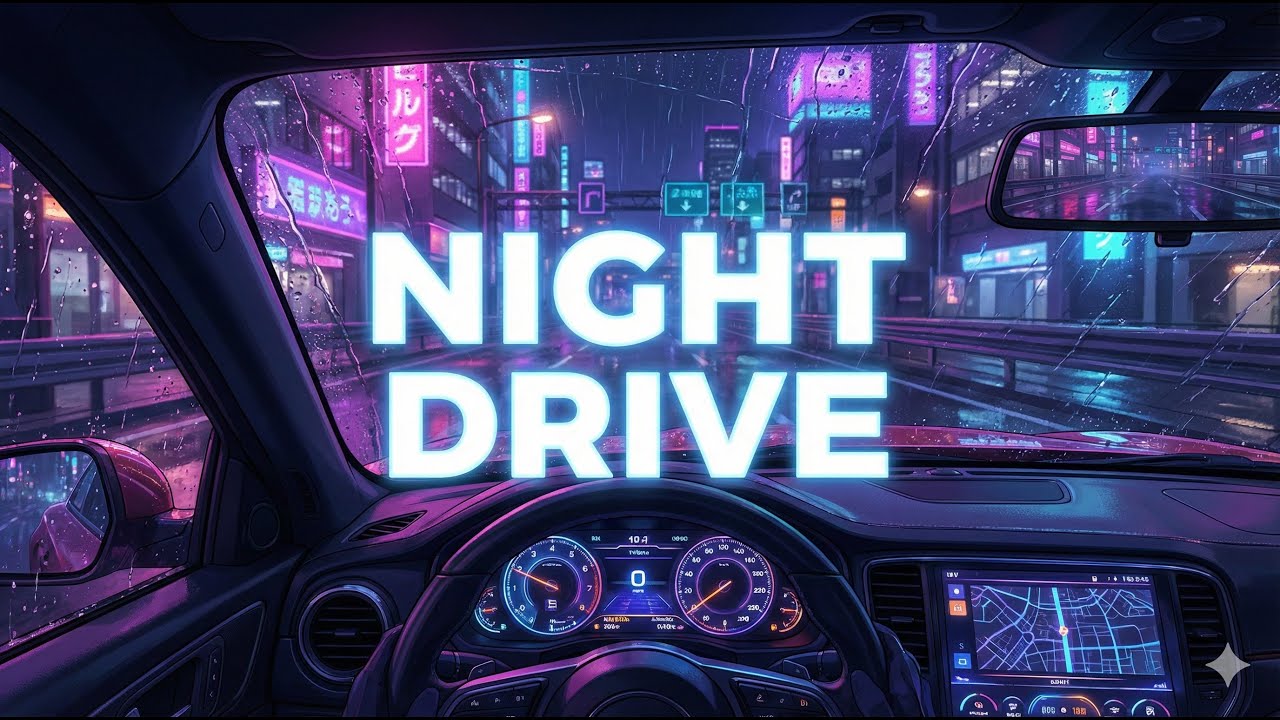 Tokyo Night Drive Eurobeat & EDM Mix | Atmospheric & Chill Music for Cruising
