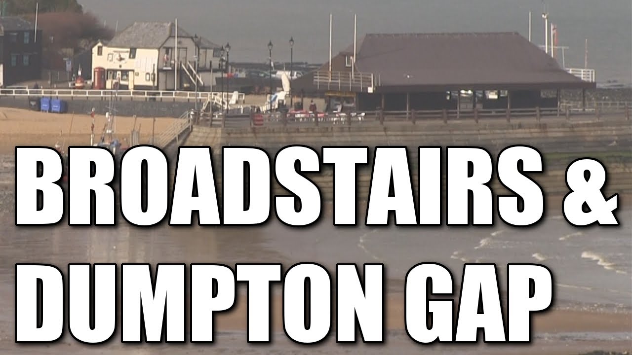 Broadstairs Harbour & Dumpton Gap in Kent - British beach fishing spots, South East Coast, England