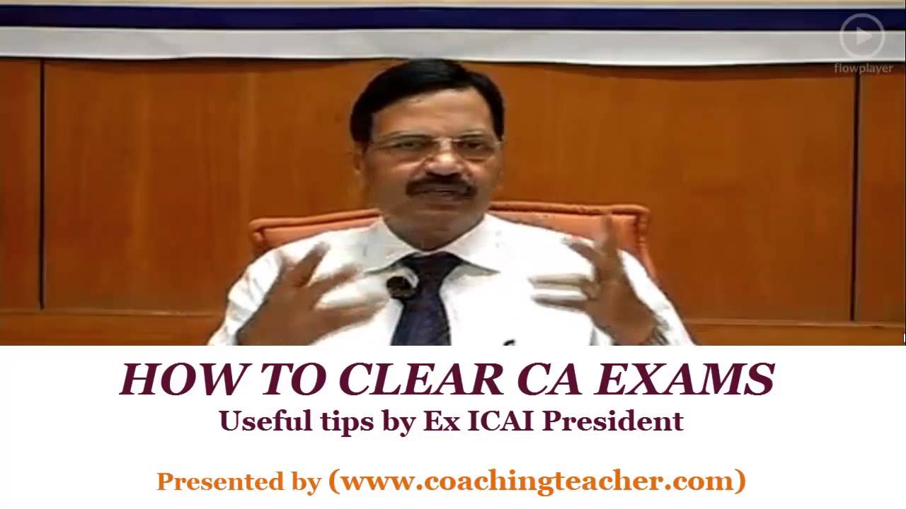 How to Clear CA Exams