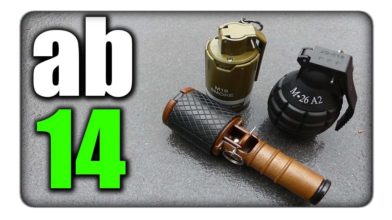 G&Uuml;NSTIGE Airsoft Granaten ab 14!