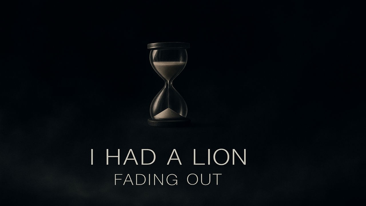 I Had a Lion – “FADING OUT” (Official Audio / Single)