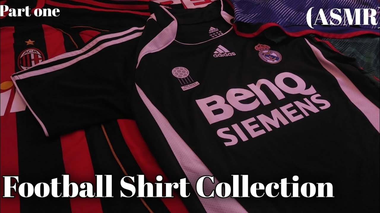 My Football Shirt Collection (ASMR) - Part One