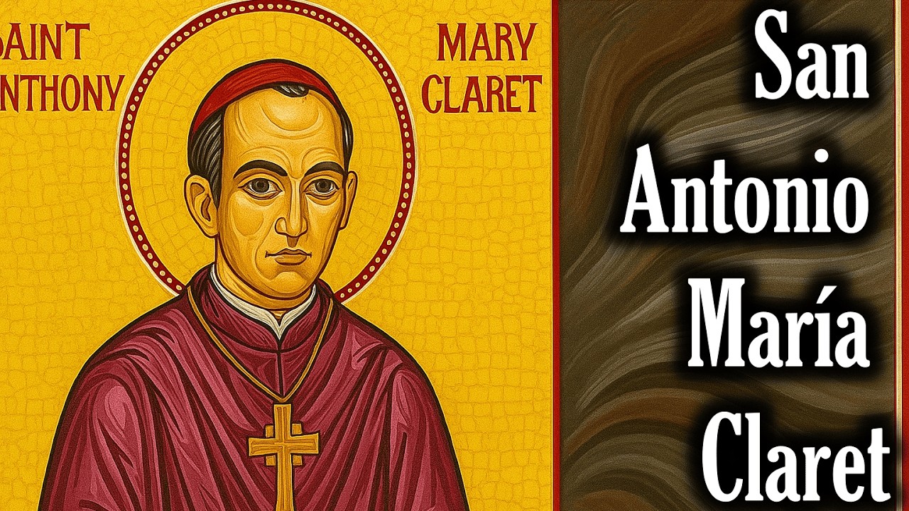 24 de Octubre San Antonio Mar&iacute;a Claret - La vidas de Santos Catolicos