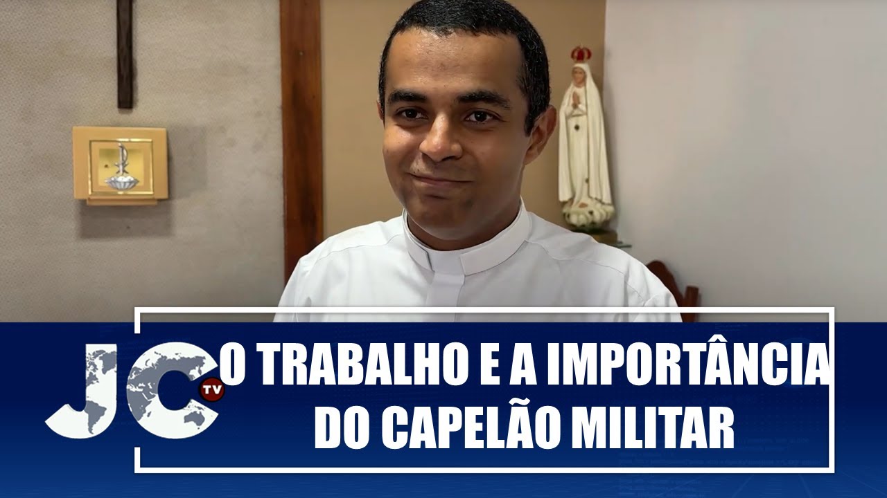 Padre Adriano Gomes explica o trabalho e a importância do capelão militar – JCTV – 04/04/25