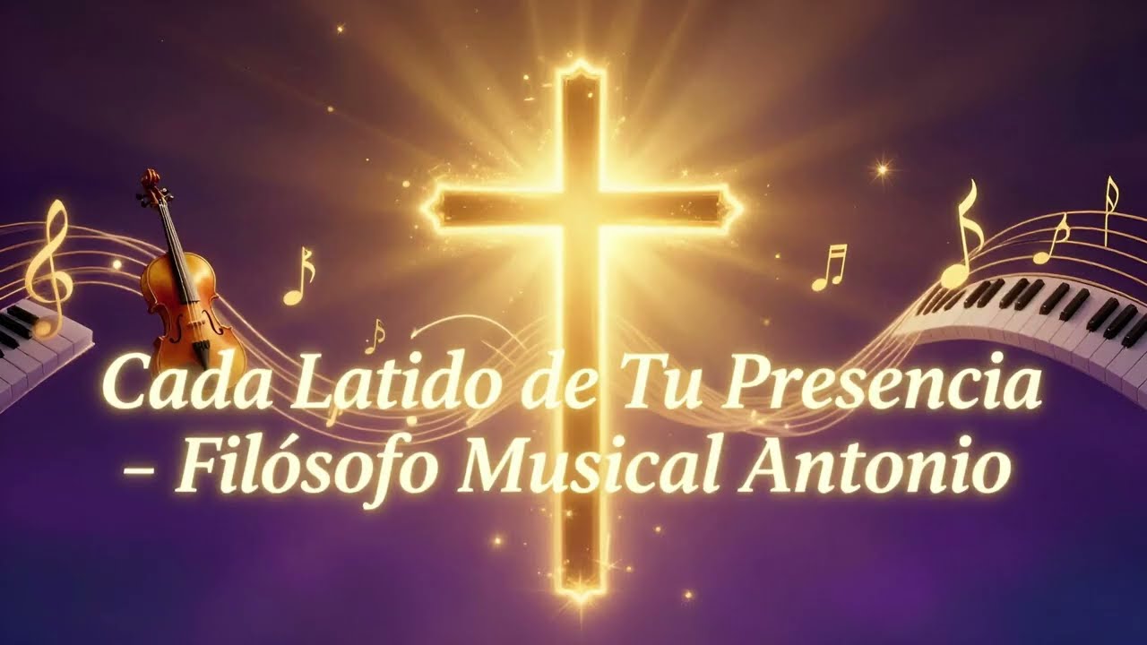 Cancion: cada latido de tu presencia Filosofo Musical Antonio Cruz @YoSoyElSalvador-0 Academy U...