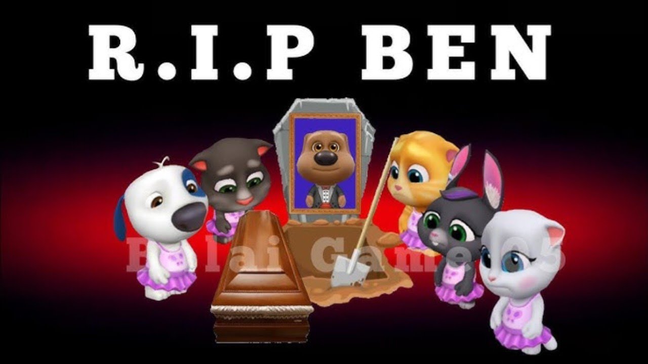 My Talking Tom Friends-AMONG US - R.I.P BEN @TalkingTom 