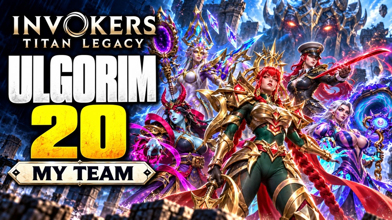 Ulgorim 20: My Team & Strategy | Invokers: Titan Legacy