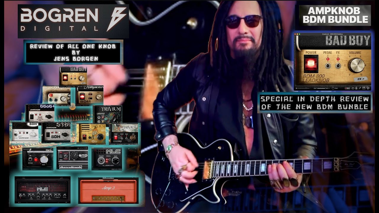 Bogren Digital AmpKnob Evolution + the New BDM Marshall Bundle 2025