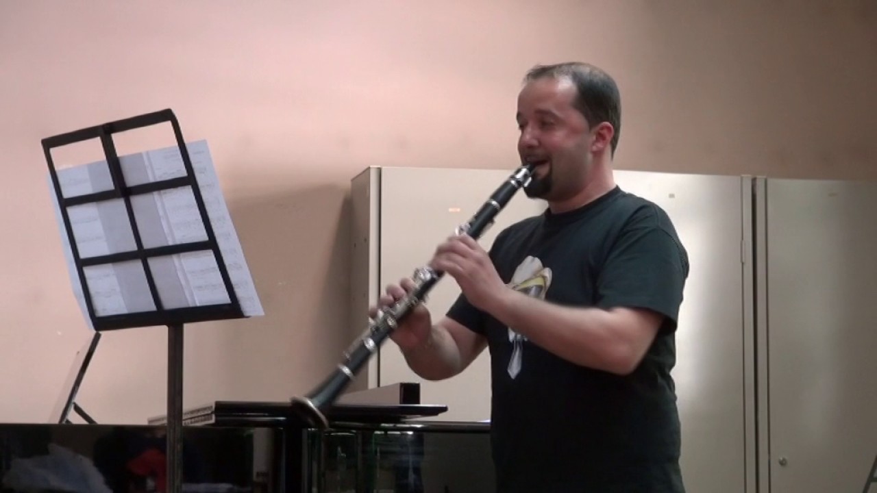 Improvviso per Ciro (Correnti) Clarinetto: Marco Martone