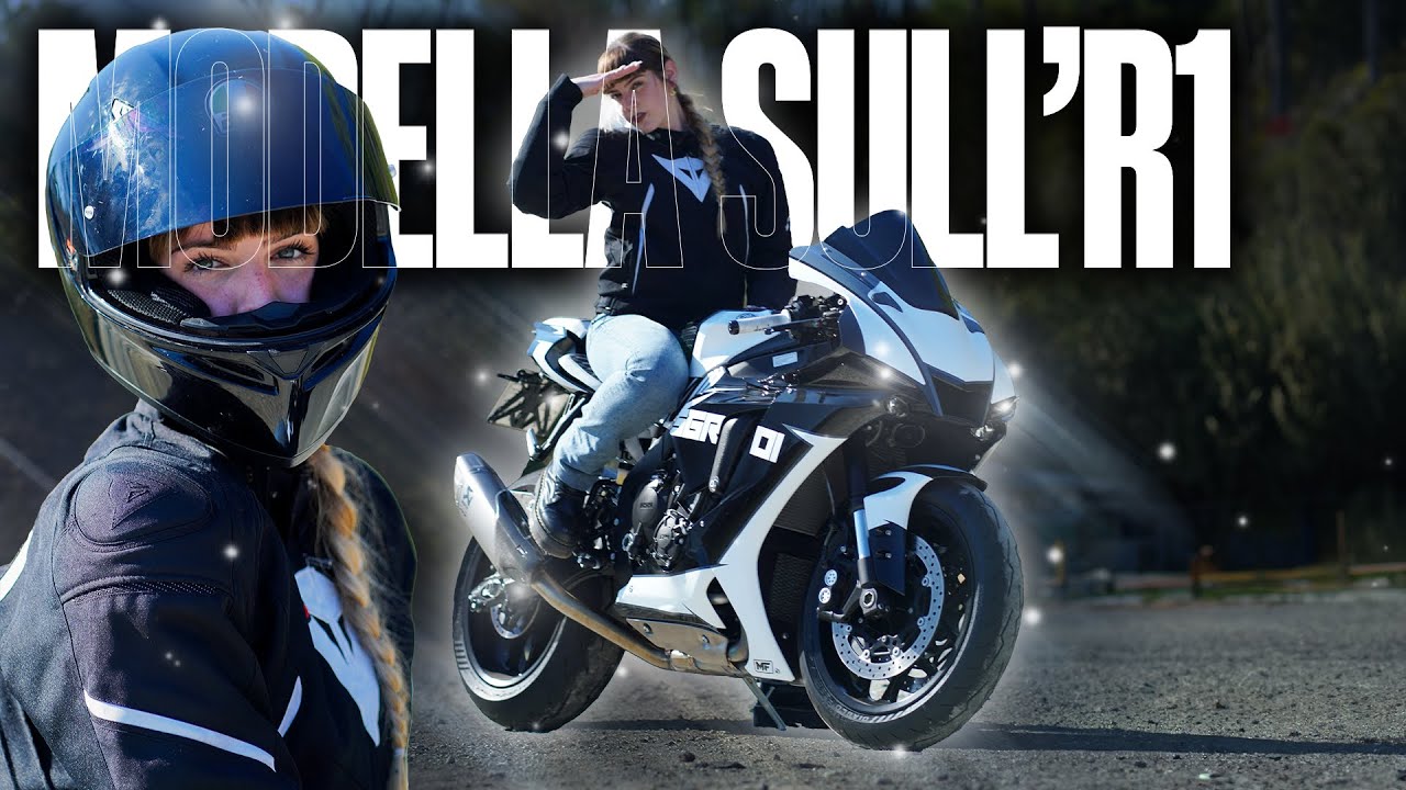 PORTO UNA MODELLA SULL'R1 (COME METTERE A PROPRIO AGIO UNA PERSONA CHE NON E MAI SALITA SU UNA MOTO)