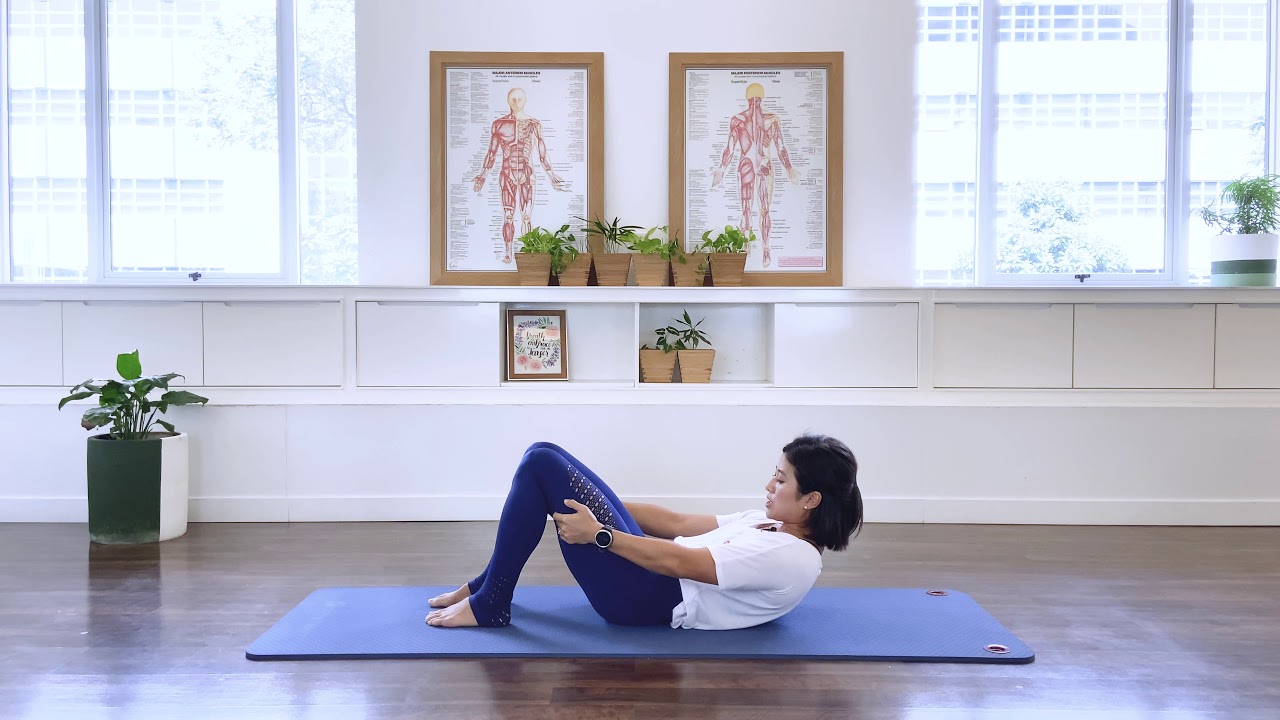 Beginner BASI Pilates Flow Mat series with Mira Hassan 1/3 - BASI Fundamental Level Exercises