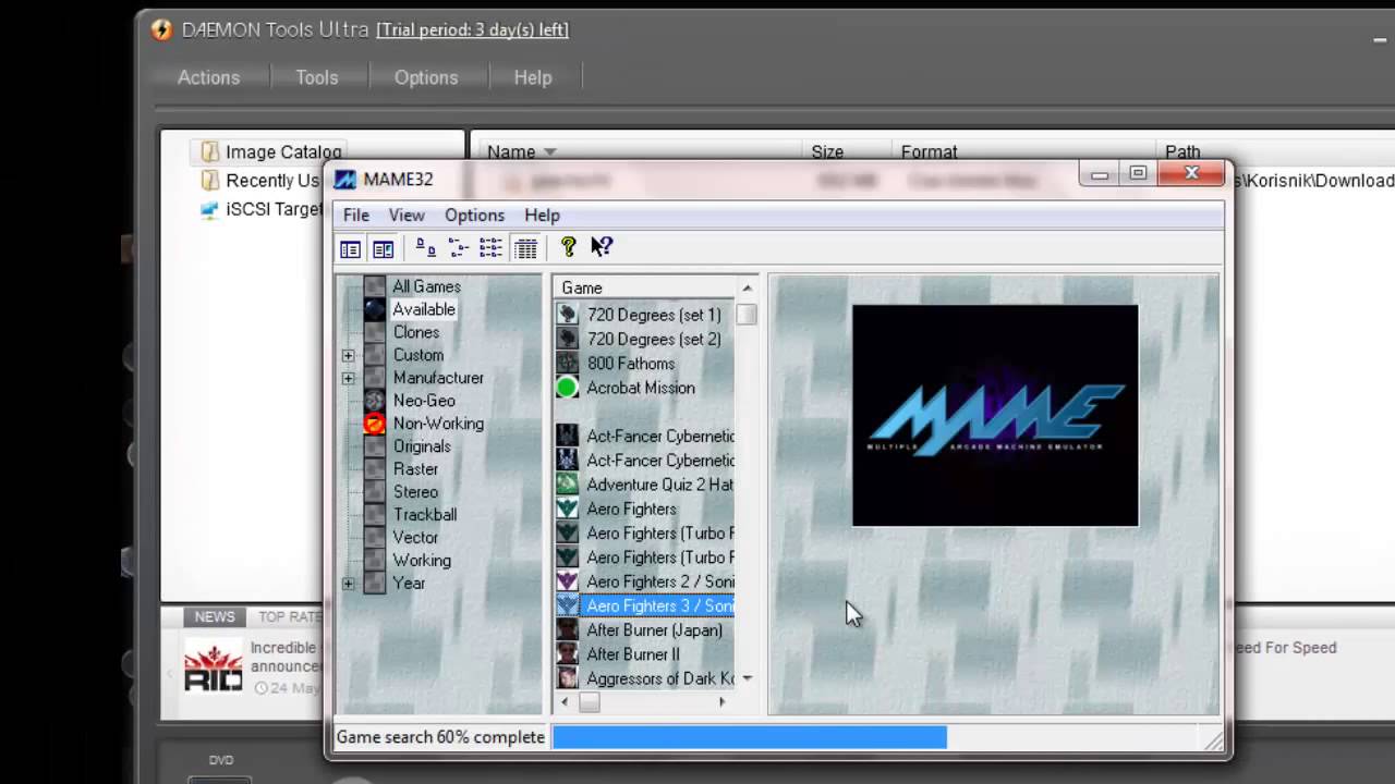 Download mame32 with 3200 Working GAMES [HQ]
