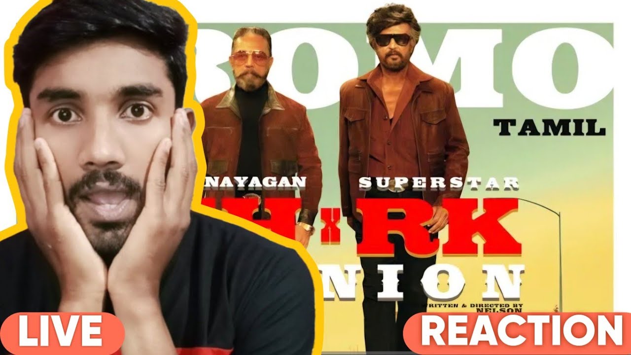 KH X RK Reunion Glimpse Live Reaction 😱😱..🔥🔥|Rajnikanth|Kamal Haasan|Nelson|Anirudh|1000CR Pakka 😬