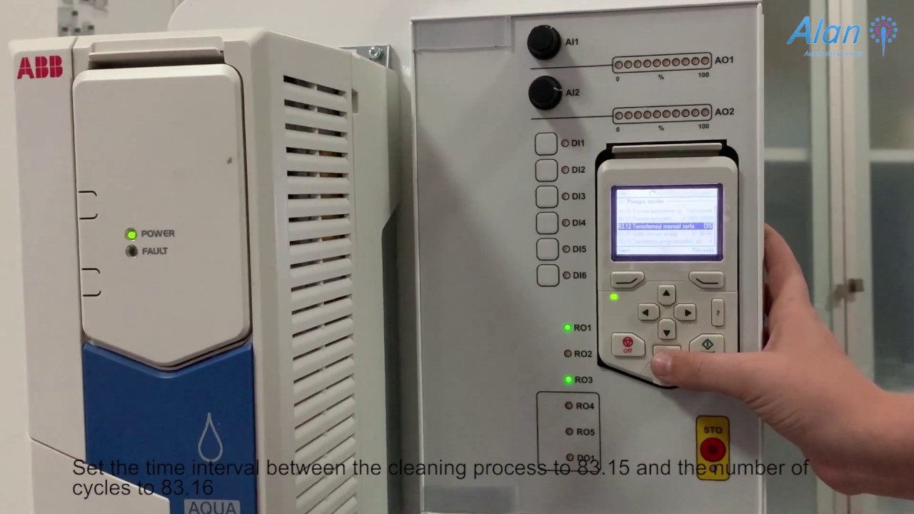 ACQ580 - Pompa Temizleme Fonksiyonu (Pump Cleaning Function)