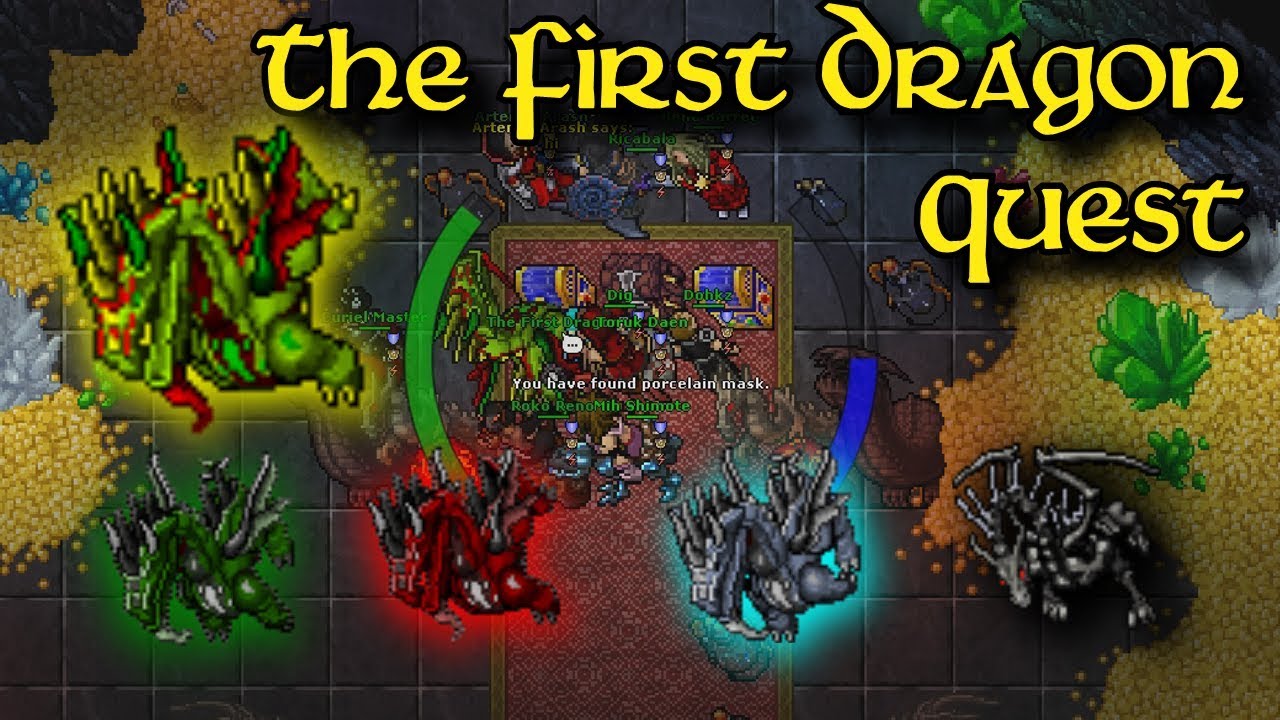 The First Dragon Quest (completa) | Tibia