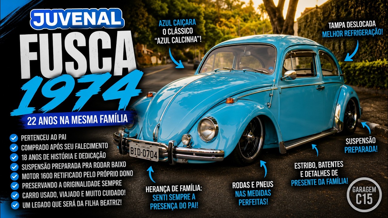 VW FUSCA 1974