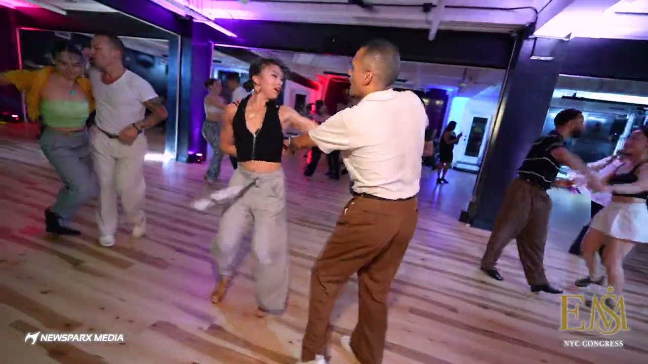 Adolfo Indacochea & Natasha Karp - Salsa Social Dancing | Empire Sensual Movement Pre-pre-party 2024