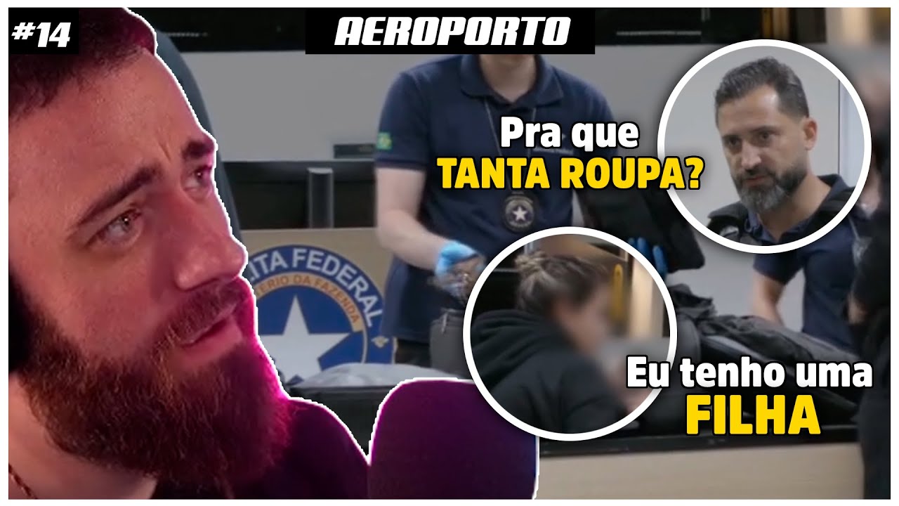 Casal traz 90 kg de mercadoria na bagagem