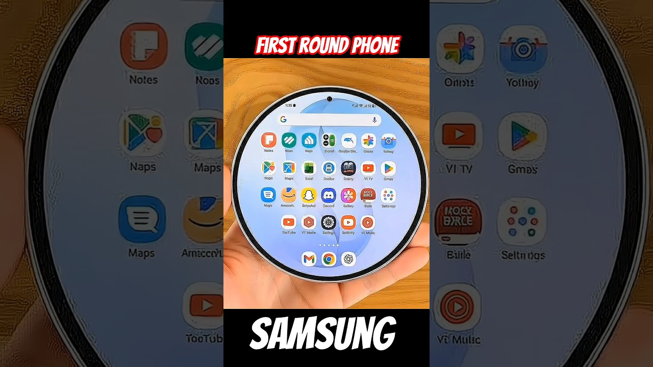 &ldquo;Samsung&rsquo;s FIRST ROUND Phone Ever 📱 | You Won&rsquo;t Believe This!&rdquo; #samsung #evolution #smartphone