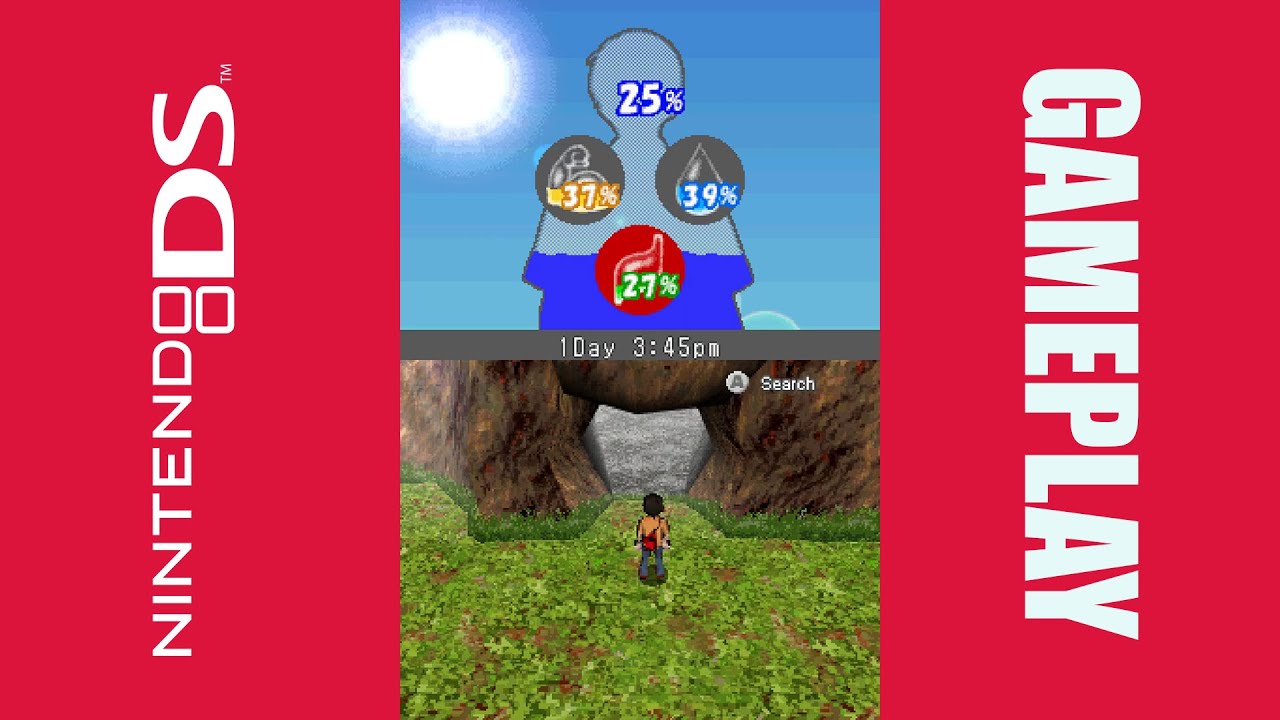 Lost in Blue Nintendo DS Gameplay