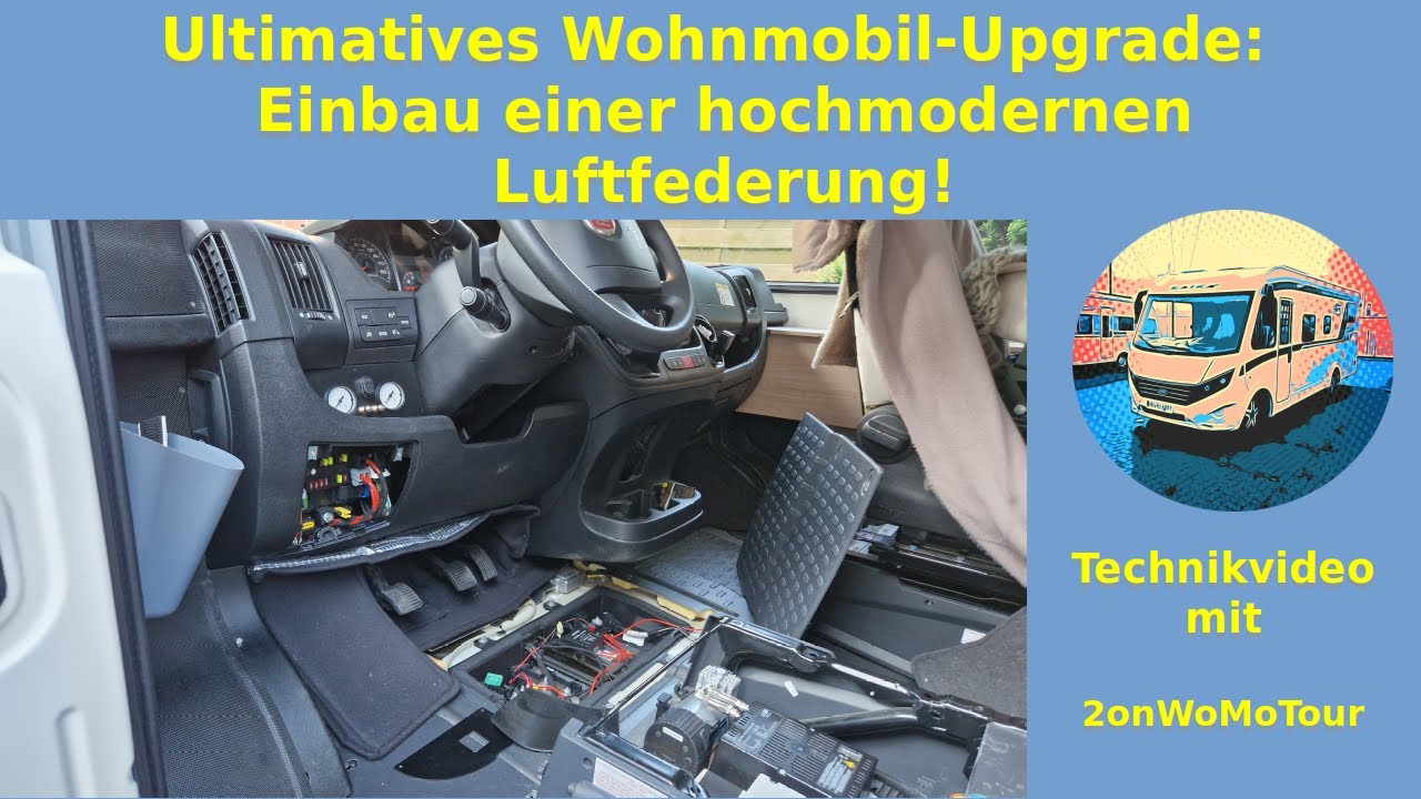 Ultimatives Wohnmobil-Upgrade: Einbau einer hochmodernen Luftfederung!