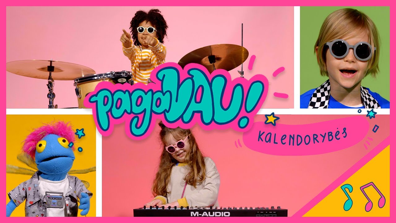 DAINA APIE SAVAITĖS DIENAS 🎵 Laumis ir grupė &ndash; &bdquo;Kalendorybės