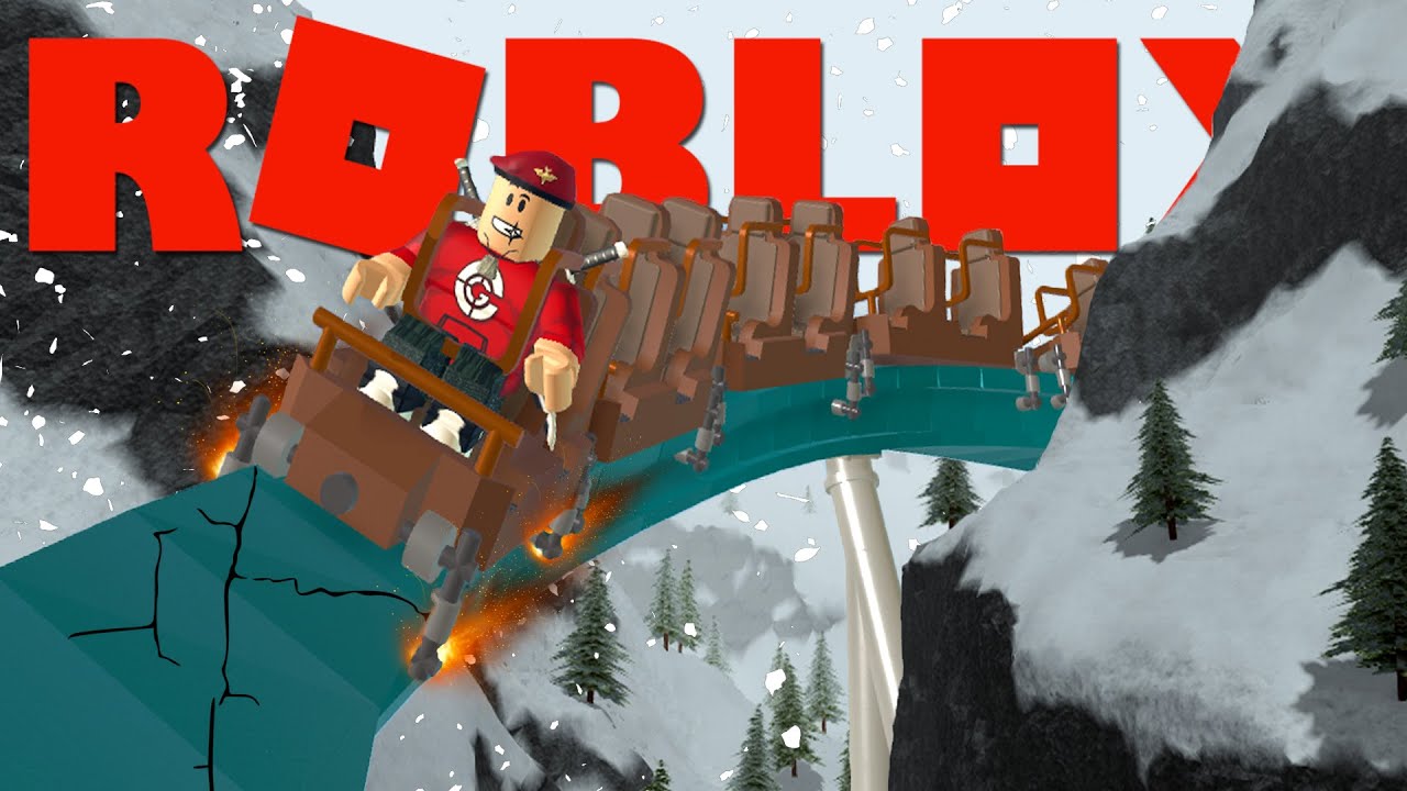 IJS ACHTBAAN IN DE SNEEUW !! | Roblox Theme Park Tycoon 2