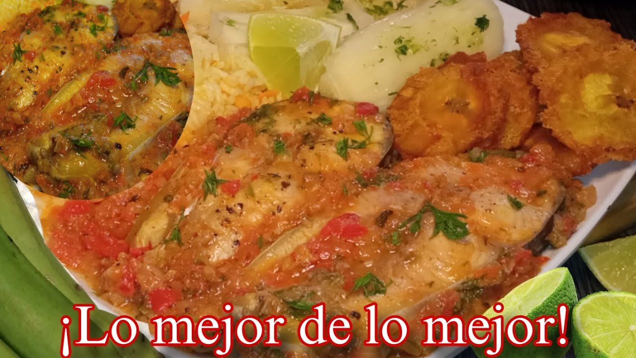 🔴 BAGRE EN SALSA/PESCADO SUDADO CON PATACÓN DEMASIADO DELICIOSO Y FÁCIL |LA RECETA QUE TODOS REPITEN