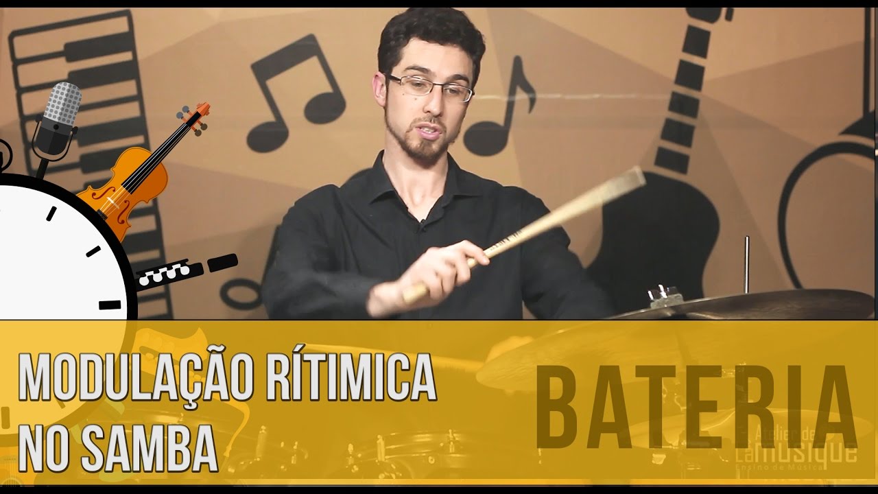Modulação Rítima no Samba (bateria) - Dica do Minuto #126