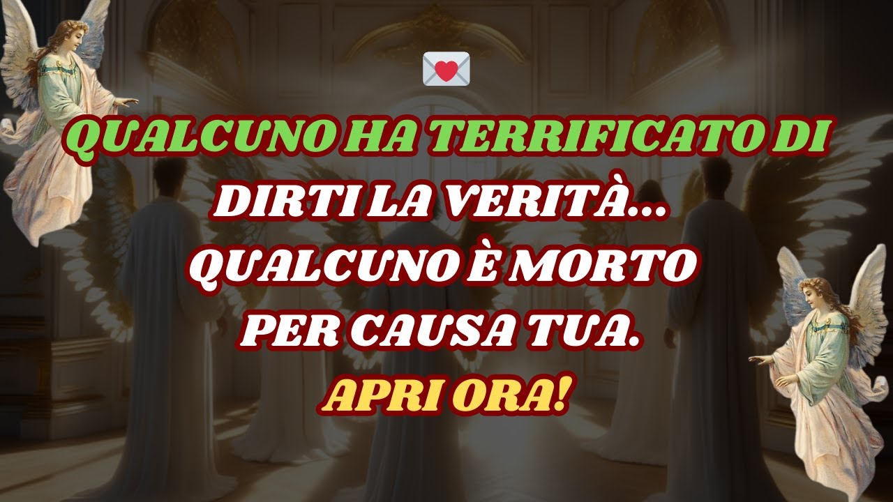 Gli angeli dicono che la tua persona speciale è TERRIFICATA...  Messaggio Degli Angeli