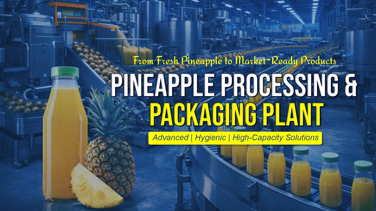 Turnkey Pineapple Processing & Packaging Plant Installed in Assam | Pineapple | Pineapple processing