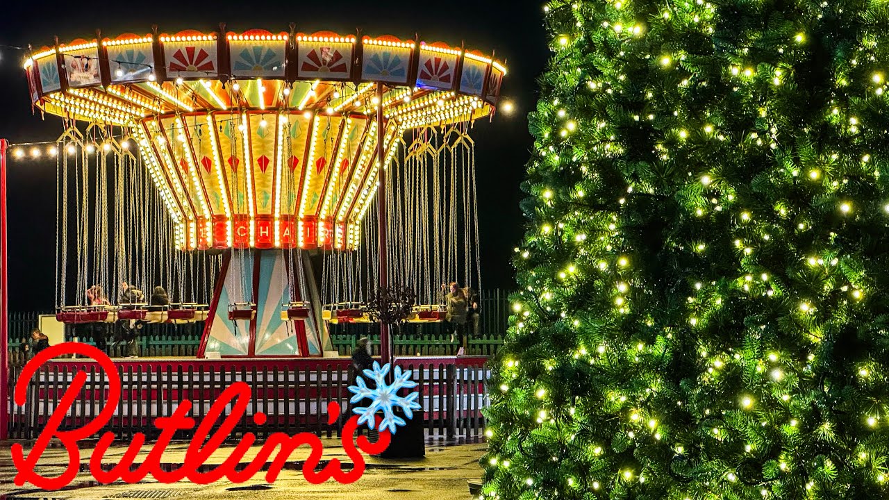 Butlin&rsquo;s Skegness Fairground at Christmas December 2025