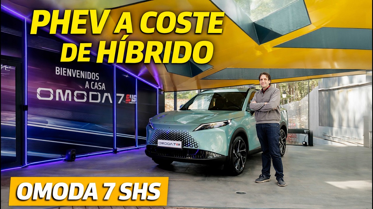 Omoda 7 Híbrido Enchufable 2026: 279 CV y 100 km “a pilas” desde casi 30.000 € ⚡️🚗