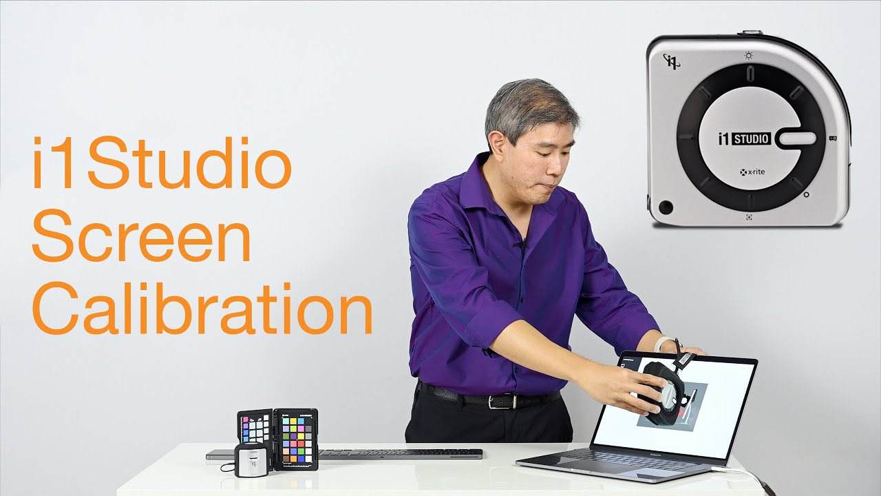 HOW TO Calibrate any display with a X-Rite i1Studio.