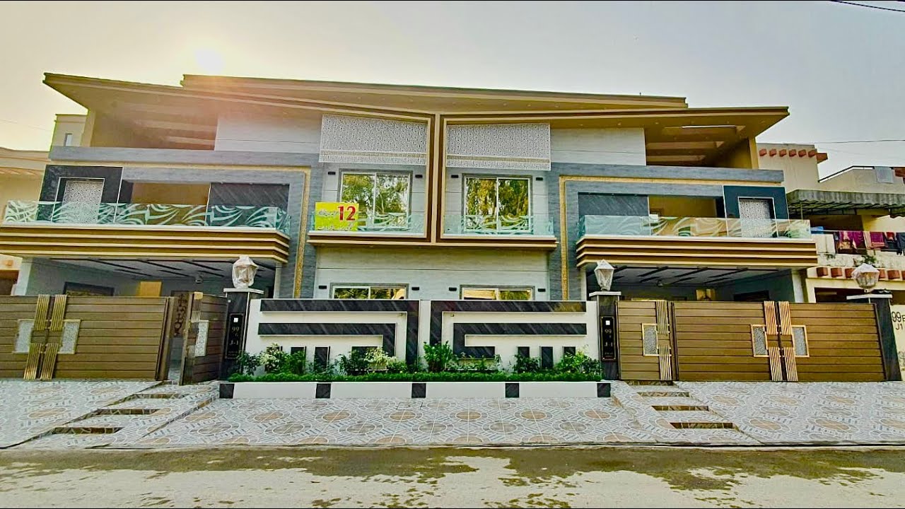 12 Marla Modren Design house Extra Ordinary in Johar town |For Sale| Lahore|