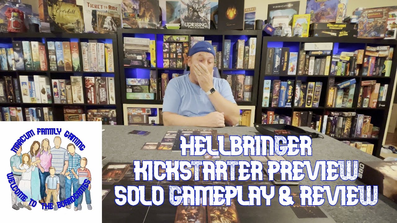 Hellbringer - Kickstarter Preview - Solo Gameplay & Review