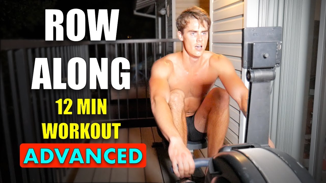 ADVANCED Rowing Machine Follow Along Workout