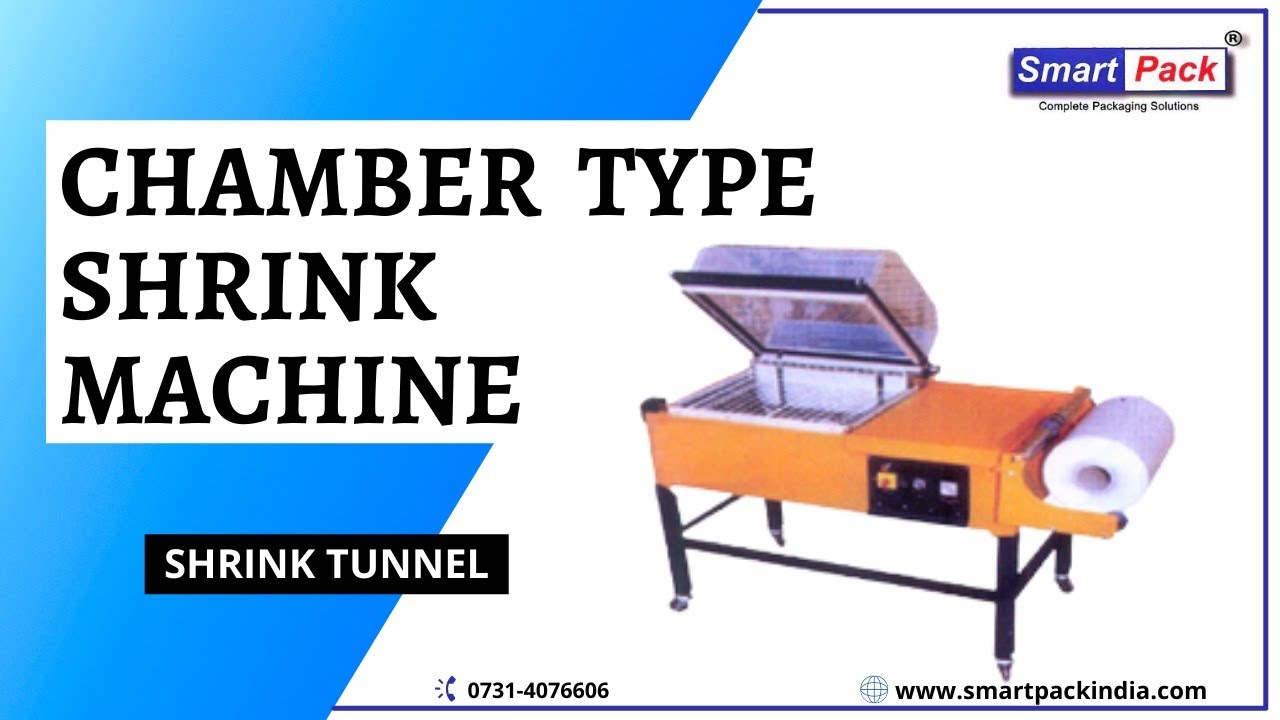 Chamber shrink wrapping machine | Best Automatic Shrink Machine in India  CONTACT- +91 9109108483