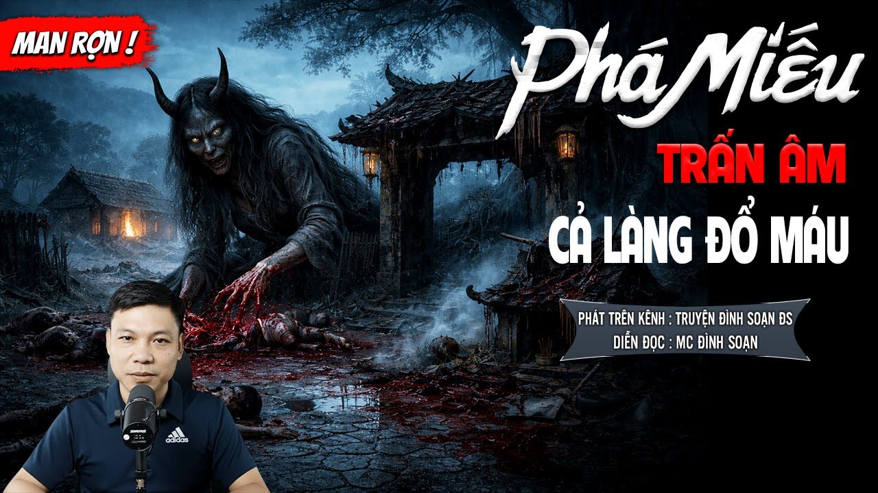 PHÁ MIẾU TRẤN ÂM CẢ LÀNG ĐỔ MÁU - truyện ma mới nhất 2025 | MC ĐÌNH SOẠN kể lại...