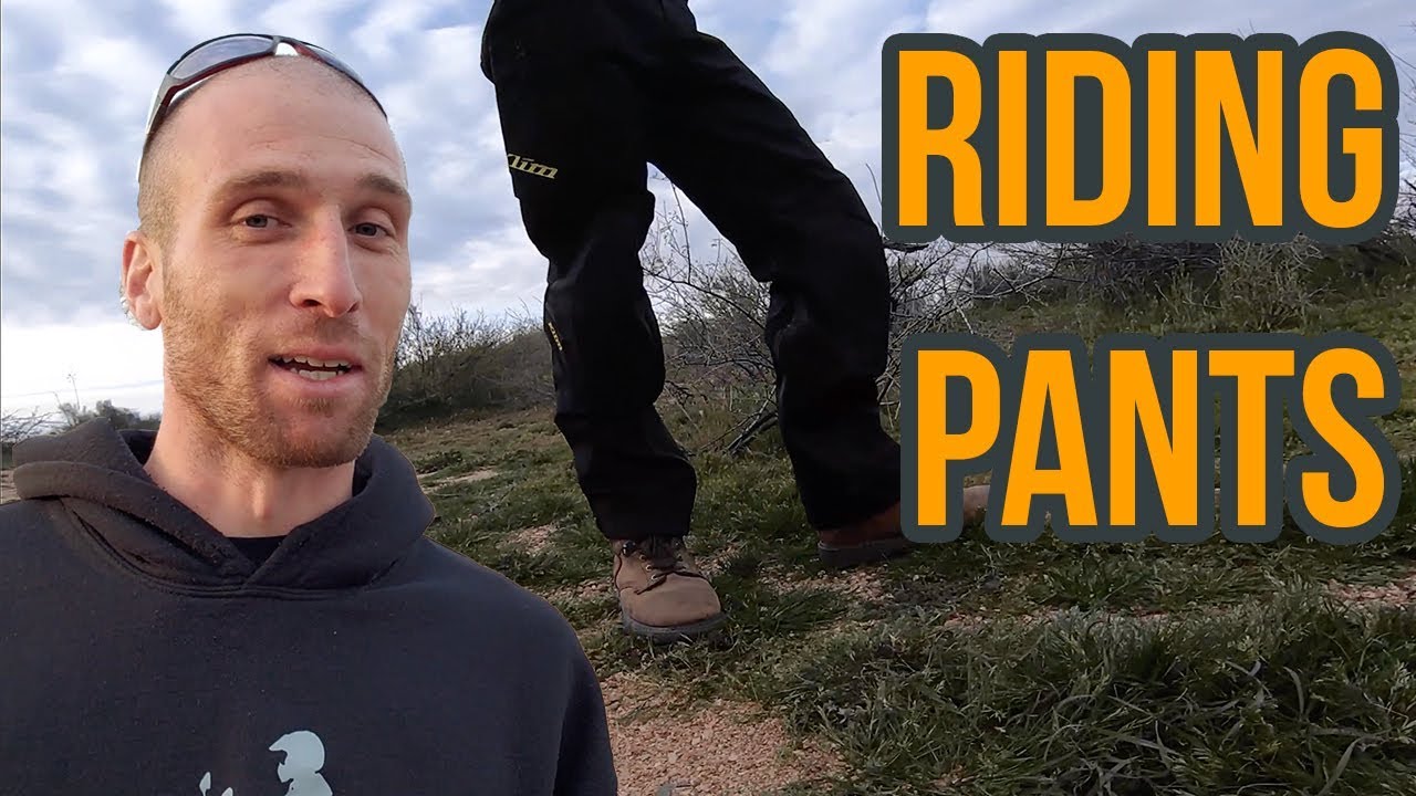 Motorcycle Riding Pants:  A Crash Course