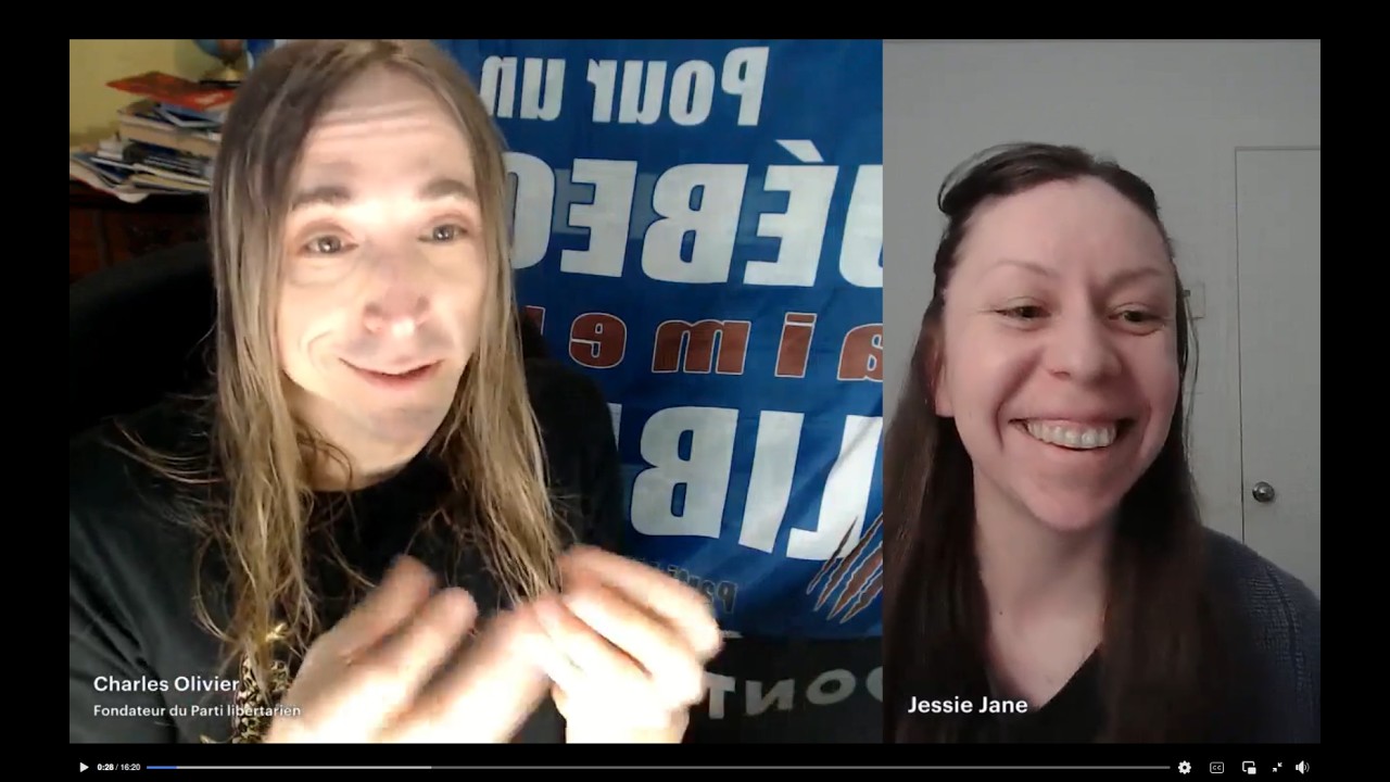 Entrevue avec Jessie Jane (quoi qu'il ne s'agisse plus exactement que de l'intro de celle-ci !... 😆😅