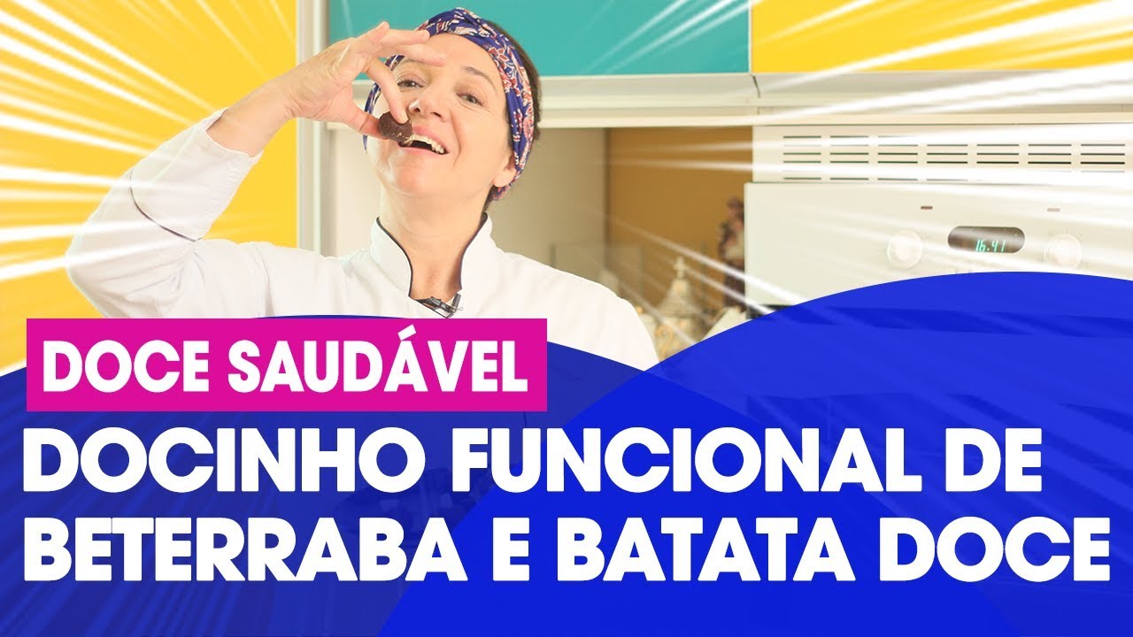 Doce Funcional de Beterraba e Batata Doce
