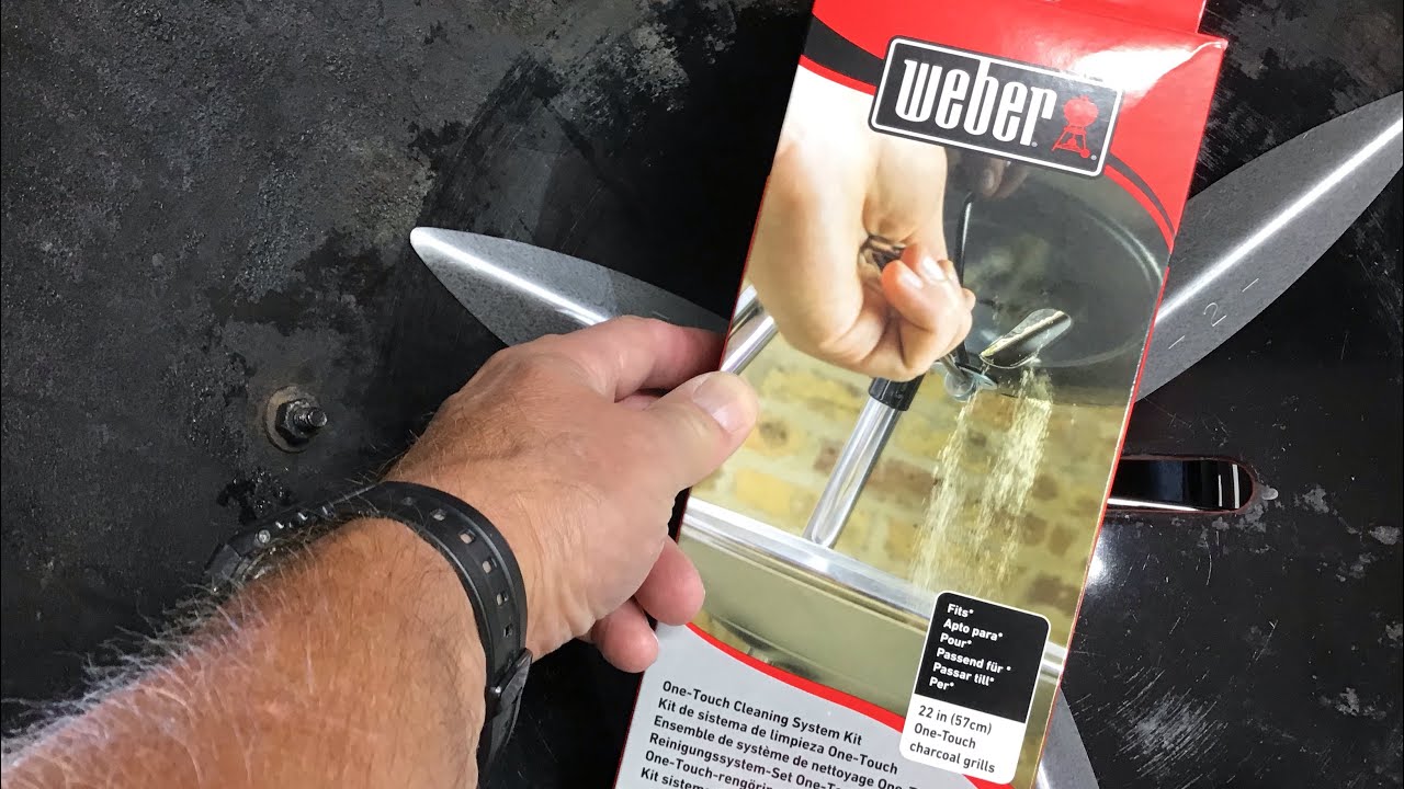 How To Replace The Weber 22” Kettle One Touch Cleaning System / If I Can Do It So Can You!
