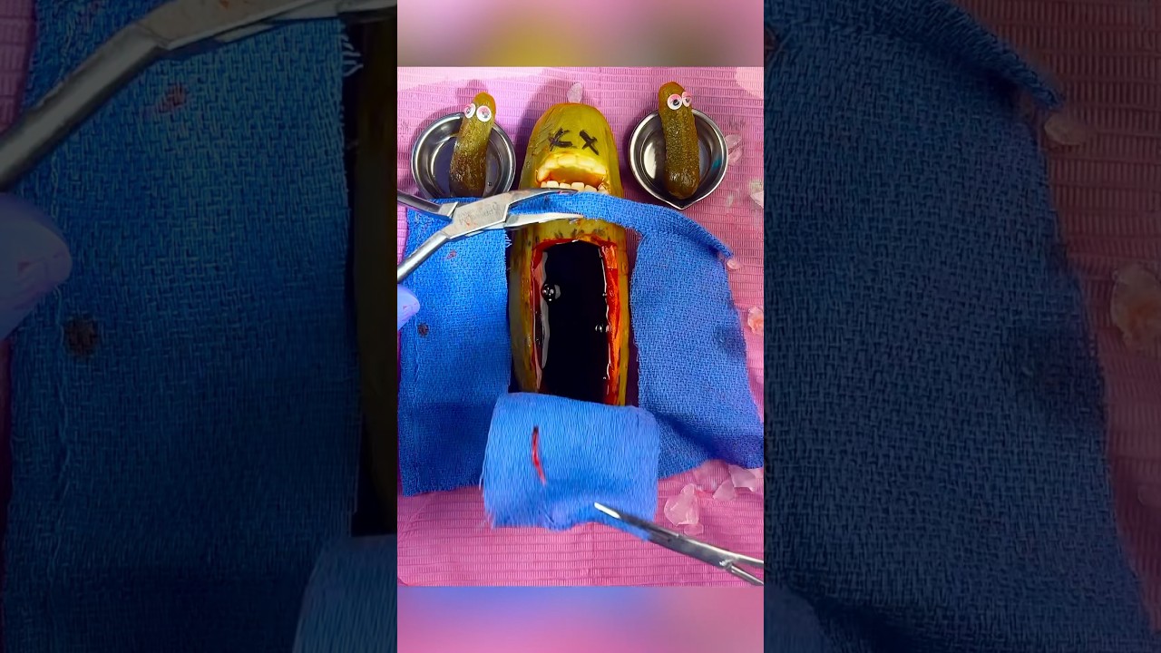 Why Do the End of these C-Sections Make Me Cry? 😭💔🤧 Satisfying #foodsurgery #asmr #discountdentist