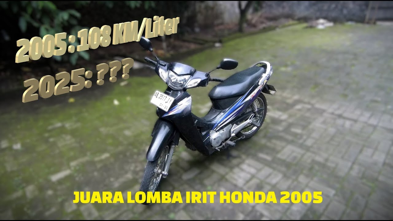 Tes Konsumsi BBM Honda Karisma Juara Lomba Irit Honda  2005 setelah 20 Tahun (2025)