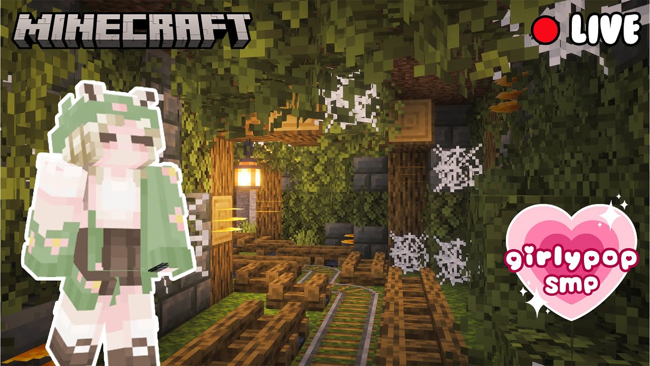 🍄 Building The Last Of Us in Minecraft 🎀  Livestream