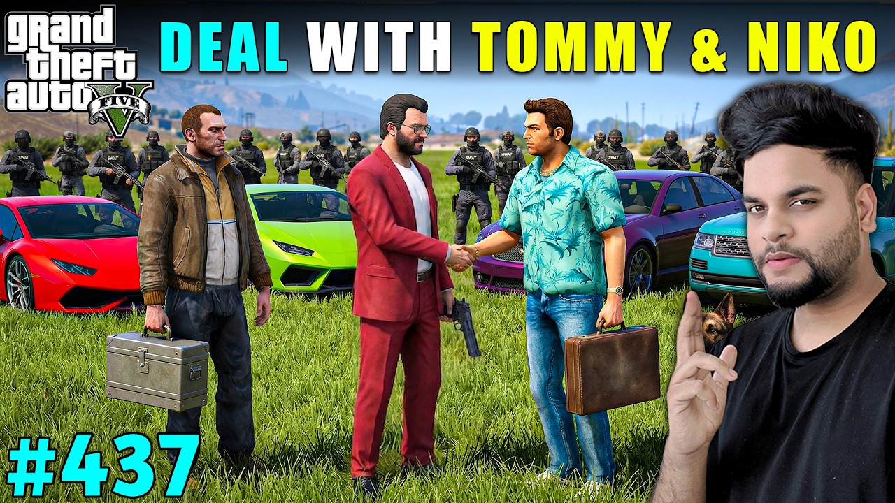 MICHAEL's BIGGEST DEAL WITH TOMMY VERCETTI & NIKO BELLIC | GTA V GAMEPLAY #437 | GTA 5